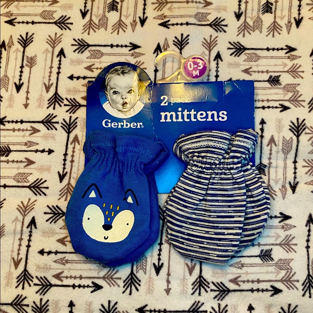Gerber Newborn Mittens